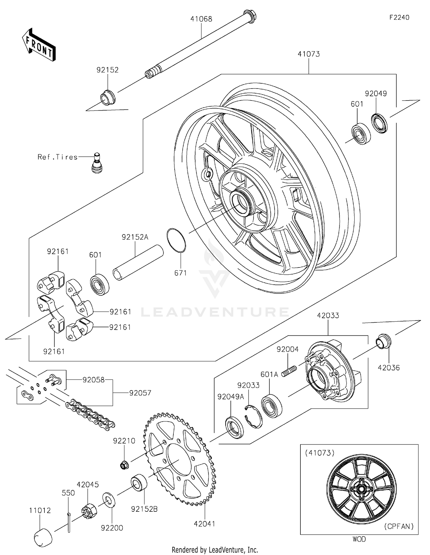 Rear Wheel/Chain