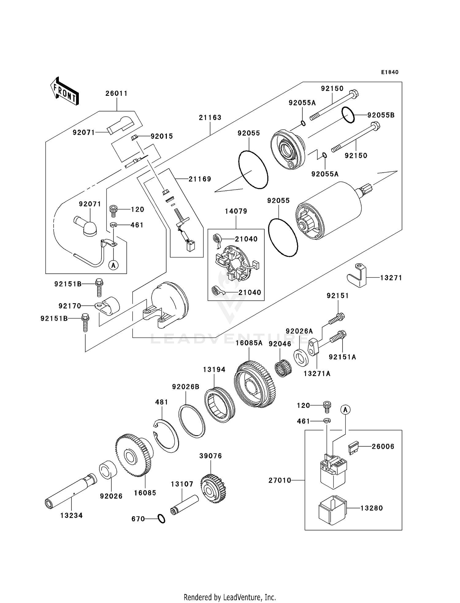 STARTER MOTOR