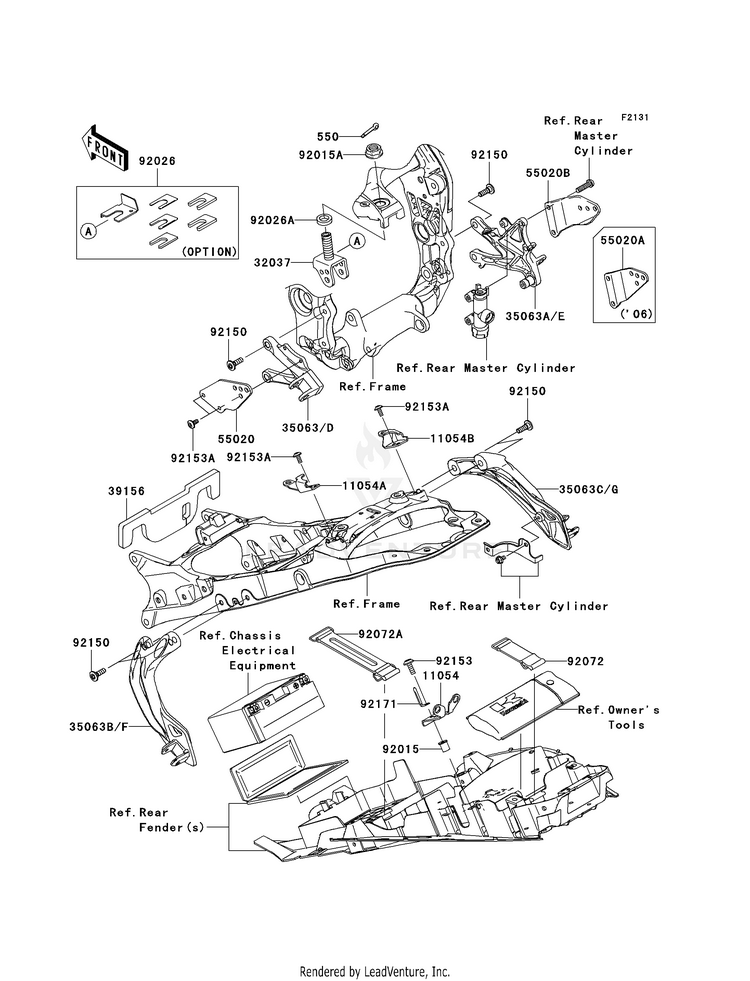 Frame Fittings Schematic