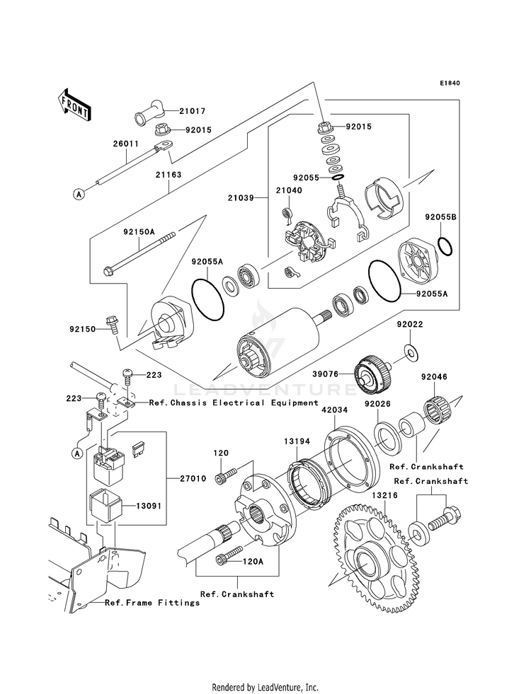 Starter Motor Schematic