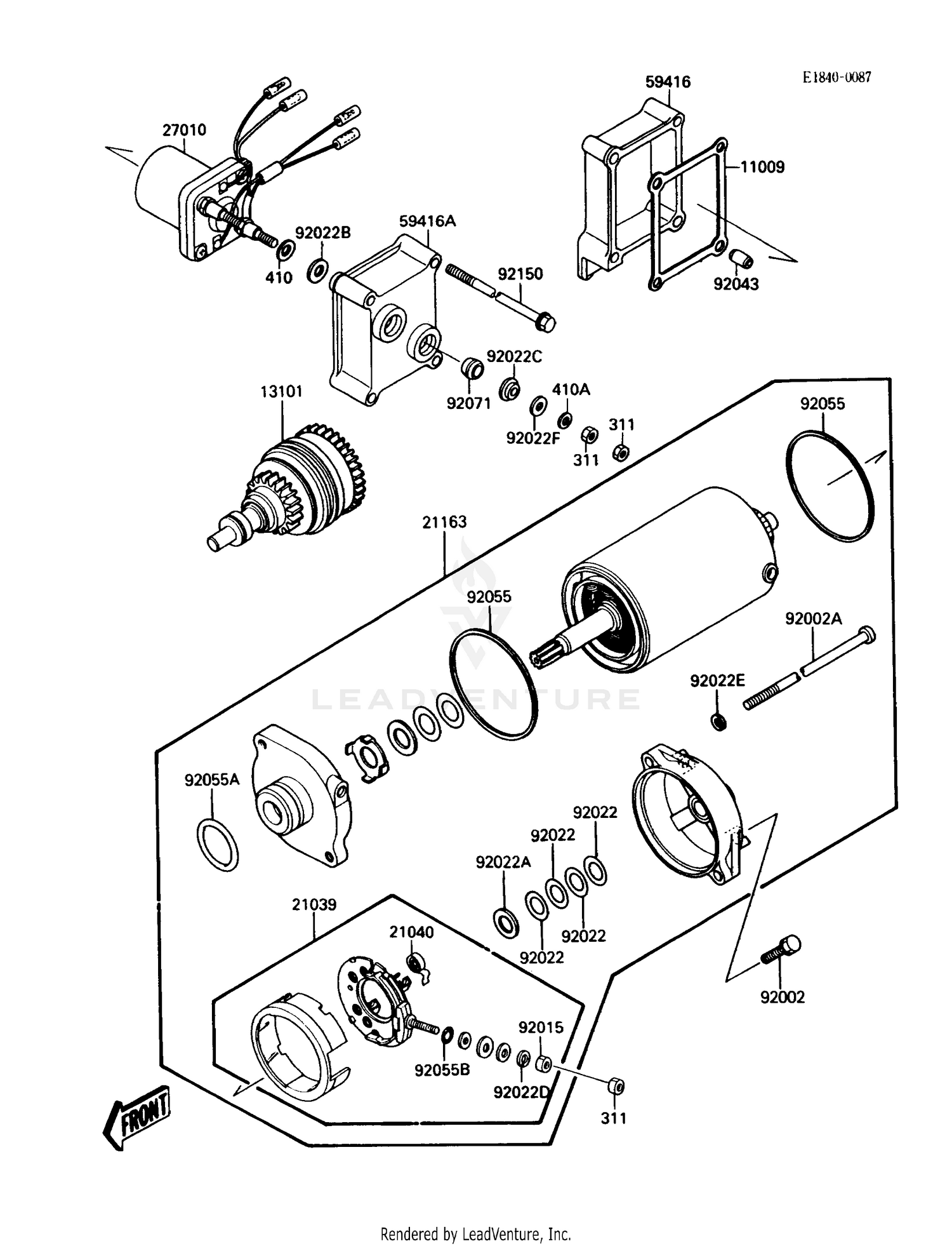 STARTER MOTOR