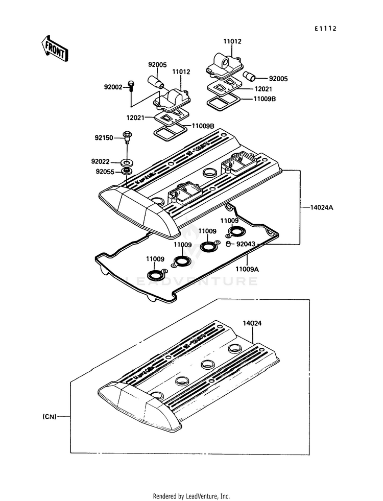 Cylinder Head Cover Schematic