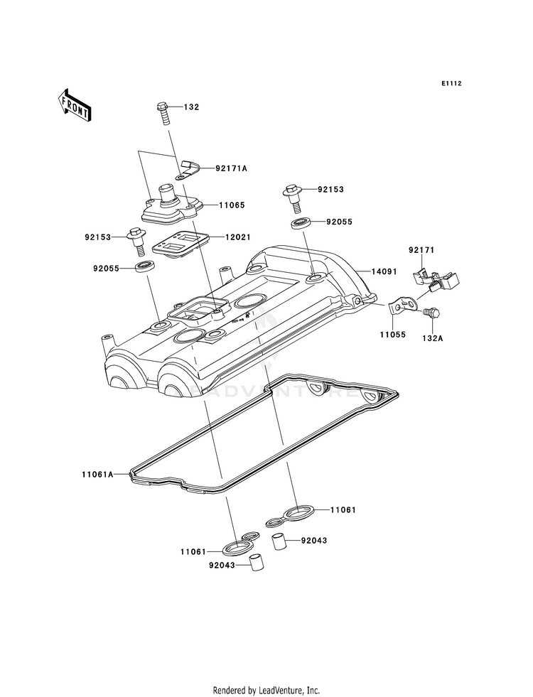 Cylinder Head Cover Schematic