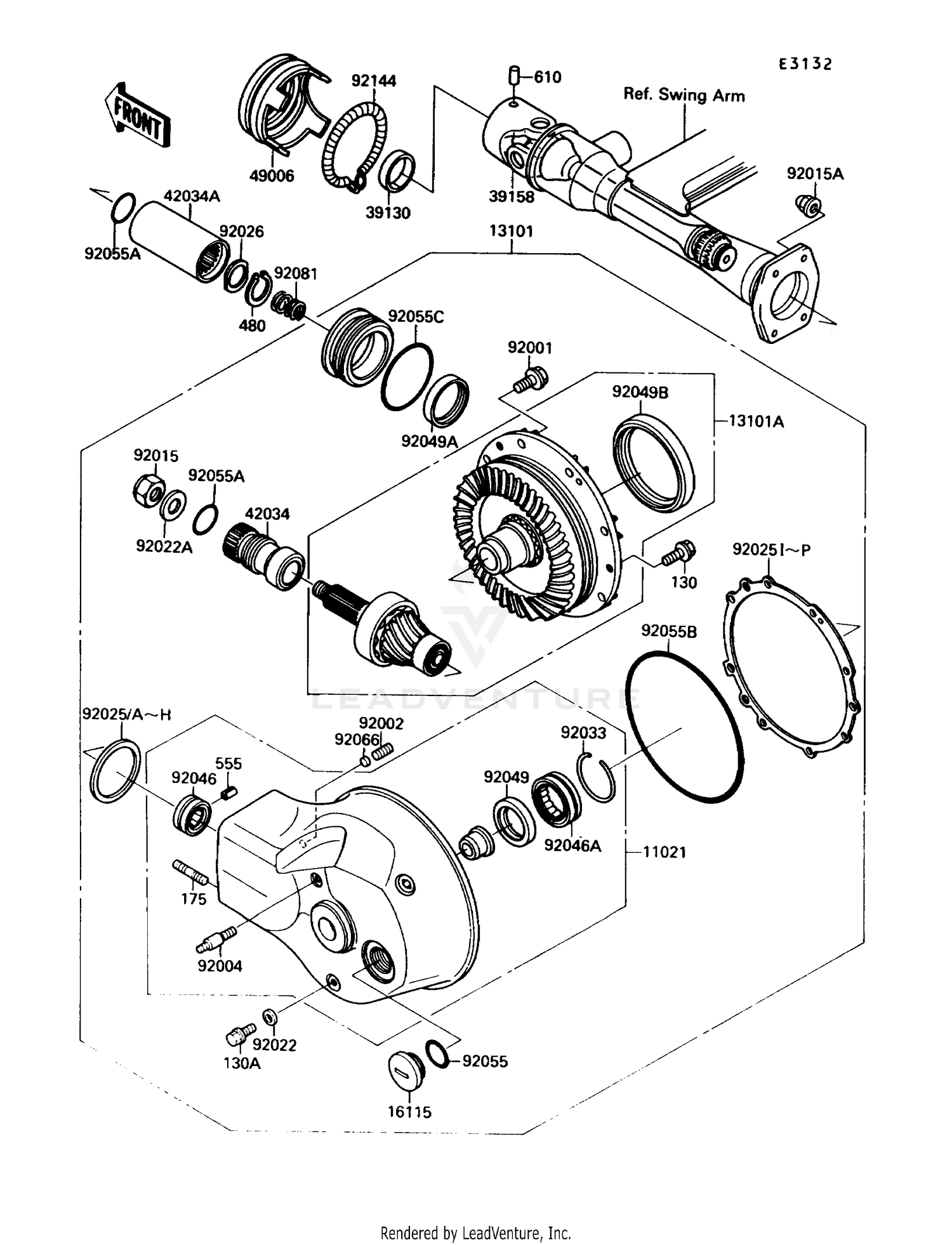 DRIVE SHAFT/FINAL GEAR