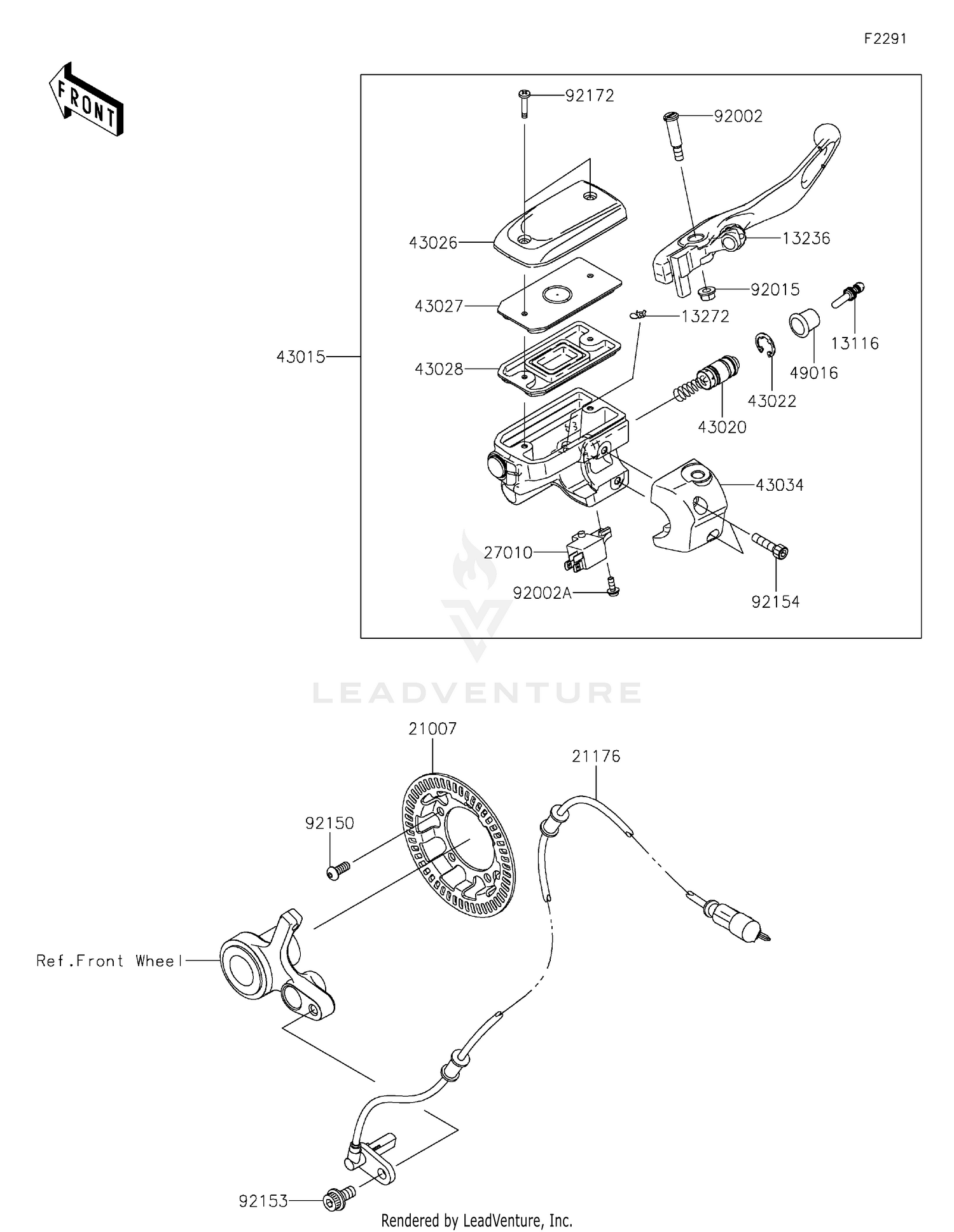 Front Master Cylinder