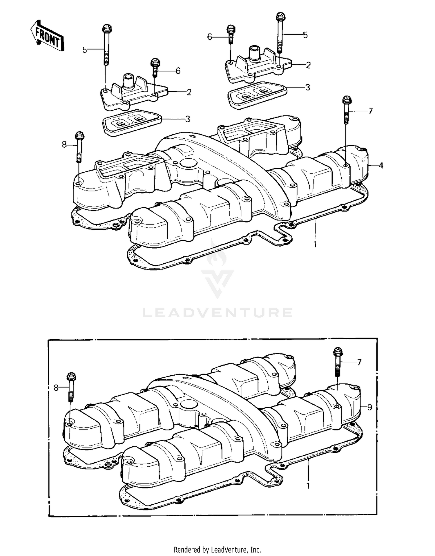 CYLINDER HEAD COVER ('80-'81 A1/A2)