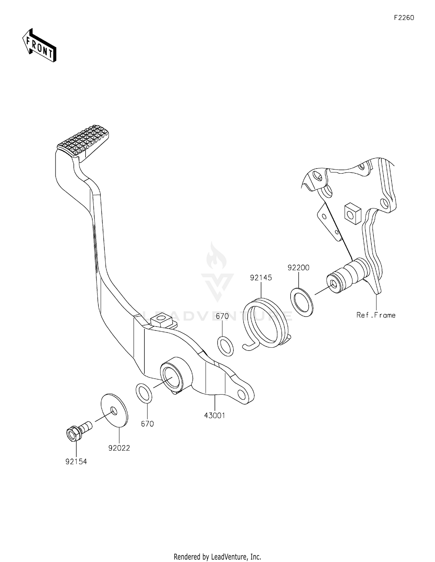 Brake Pedal/Torque Link