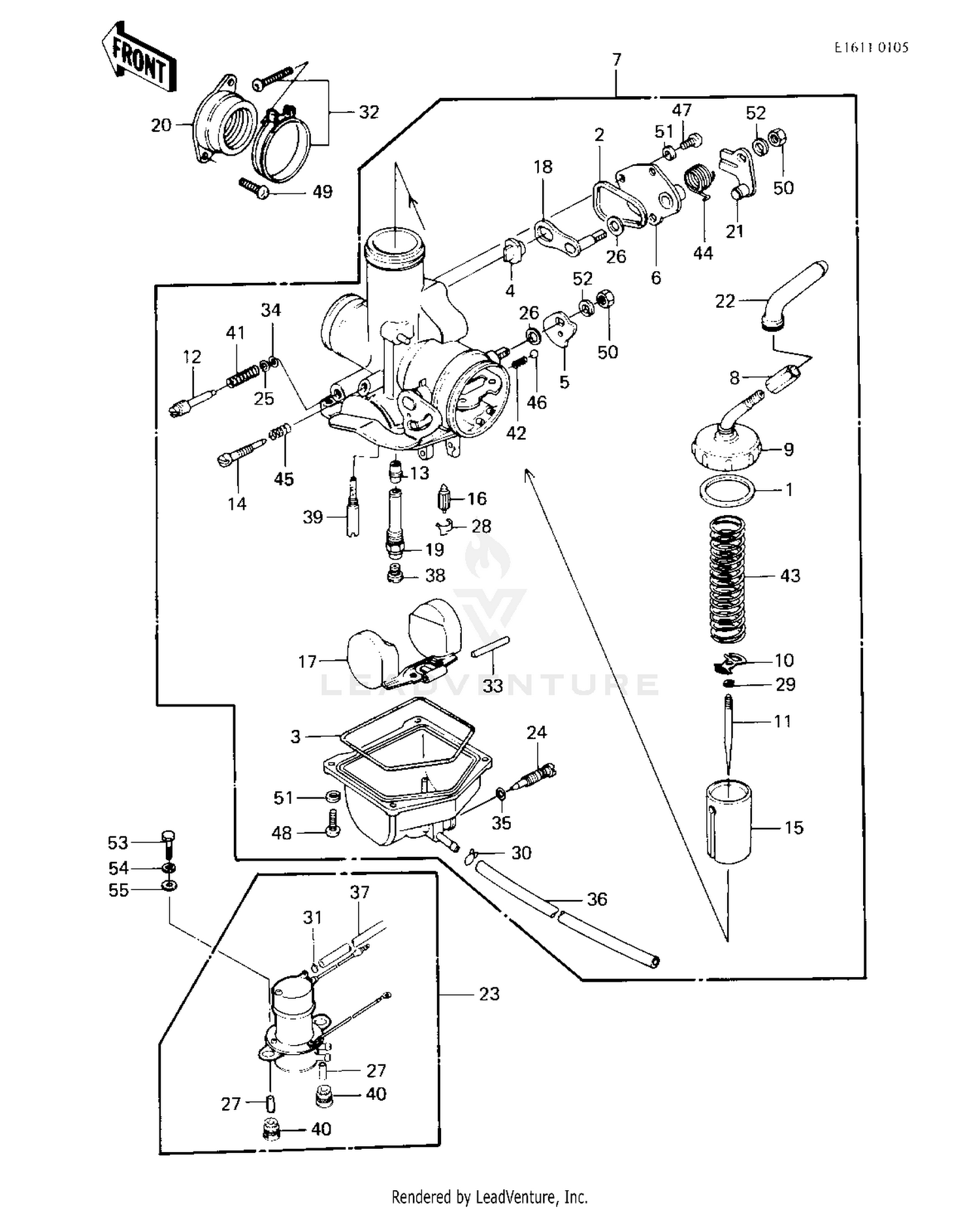 CARBURETOR/FUEL PUMP ('83 C1)