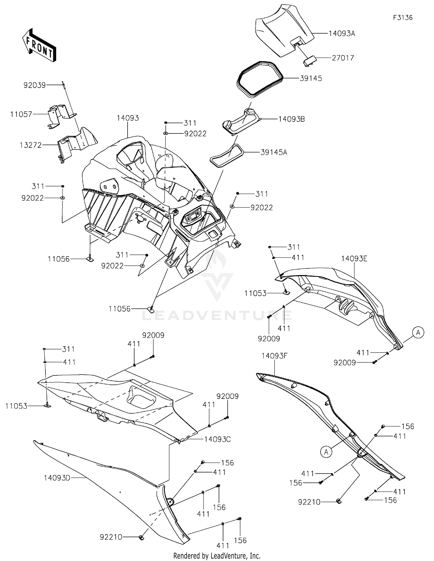 Hull Middle Fittings