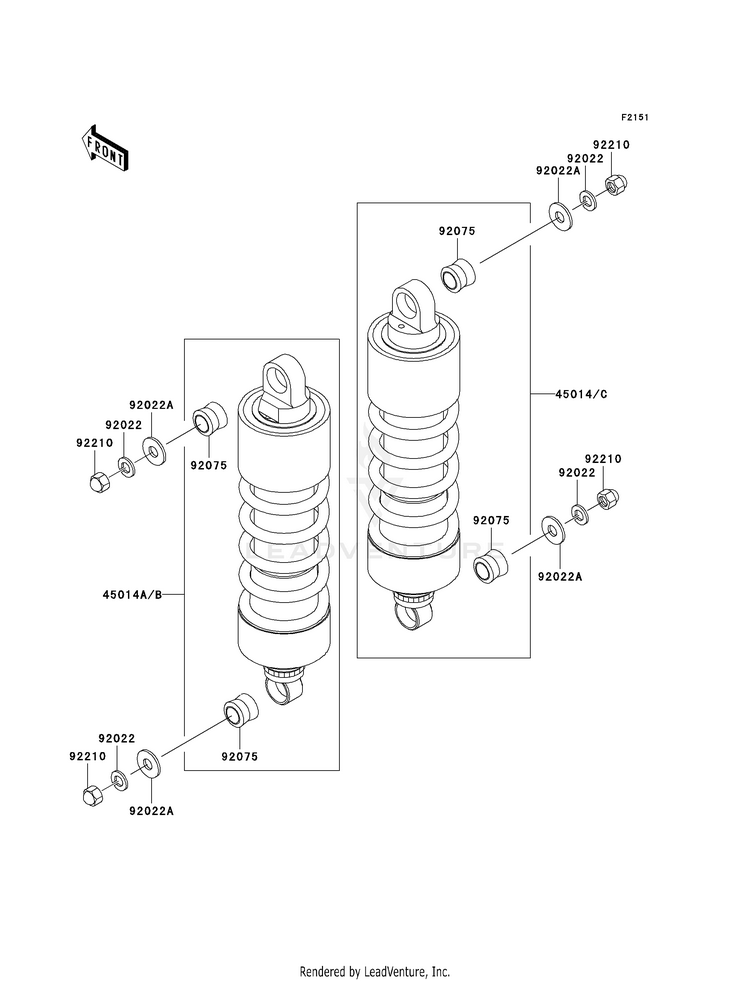 Suspension/Shock Absorber Schematic