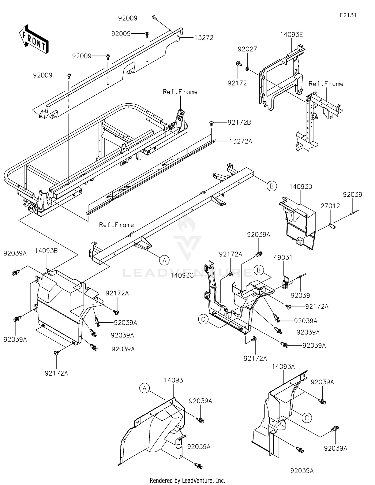 Frame Fittings(Rear)