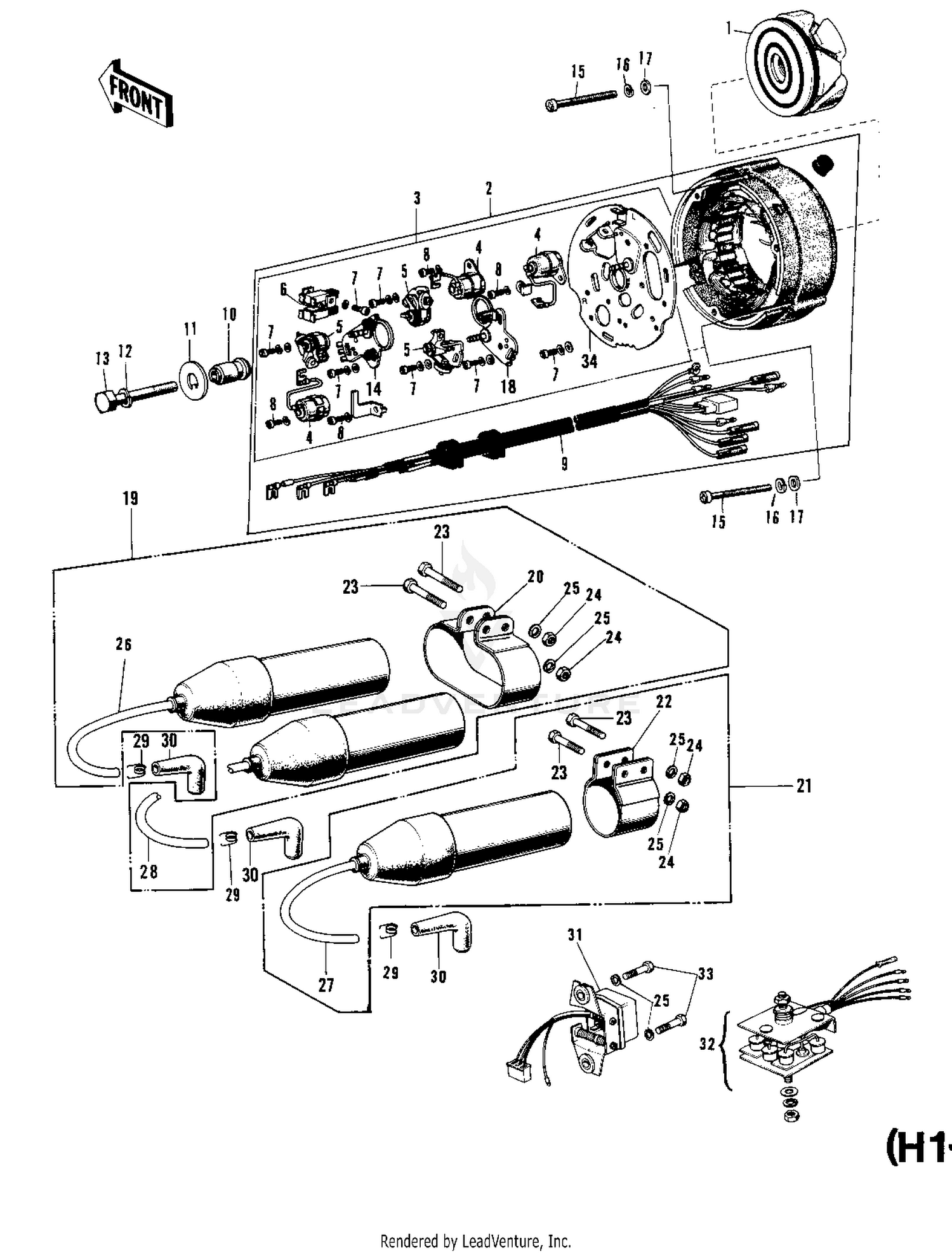 IGNITION/GENERATOR/REGULATOR (H1-B)