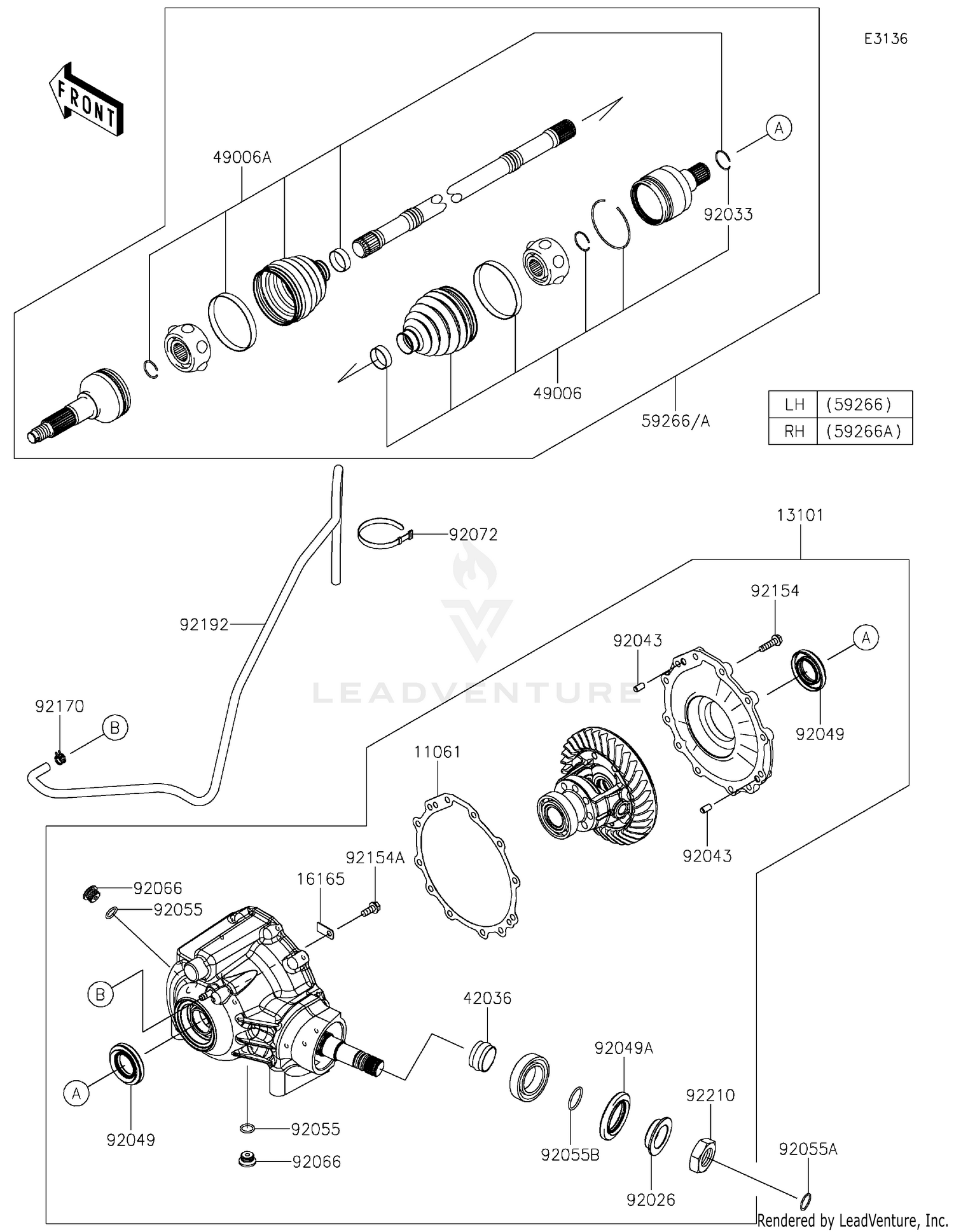 Drive Shaft-Front