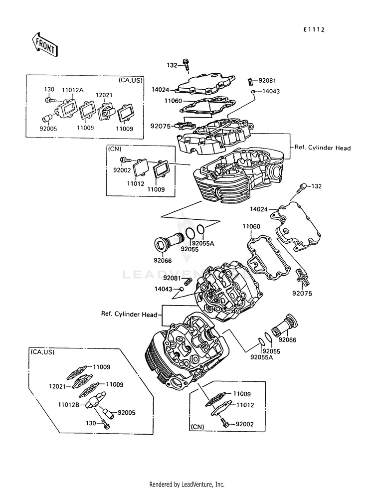 Cylinder Head Cover Schematic