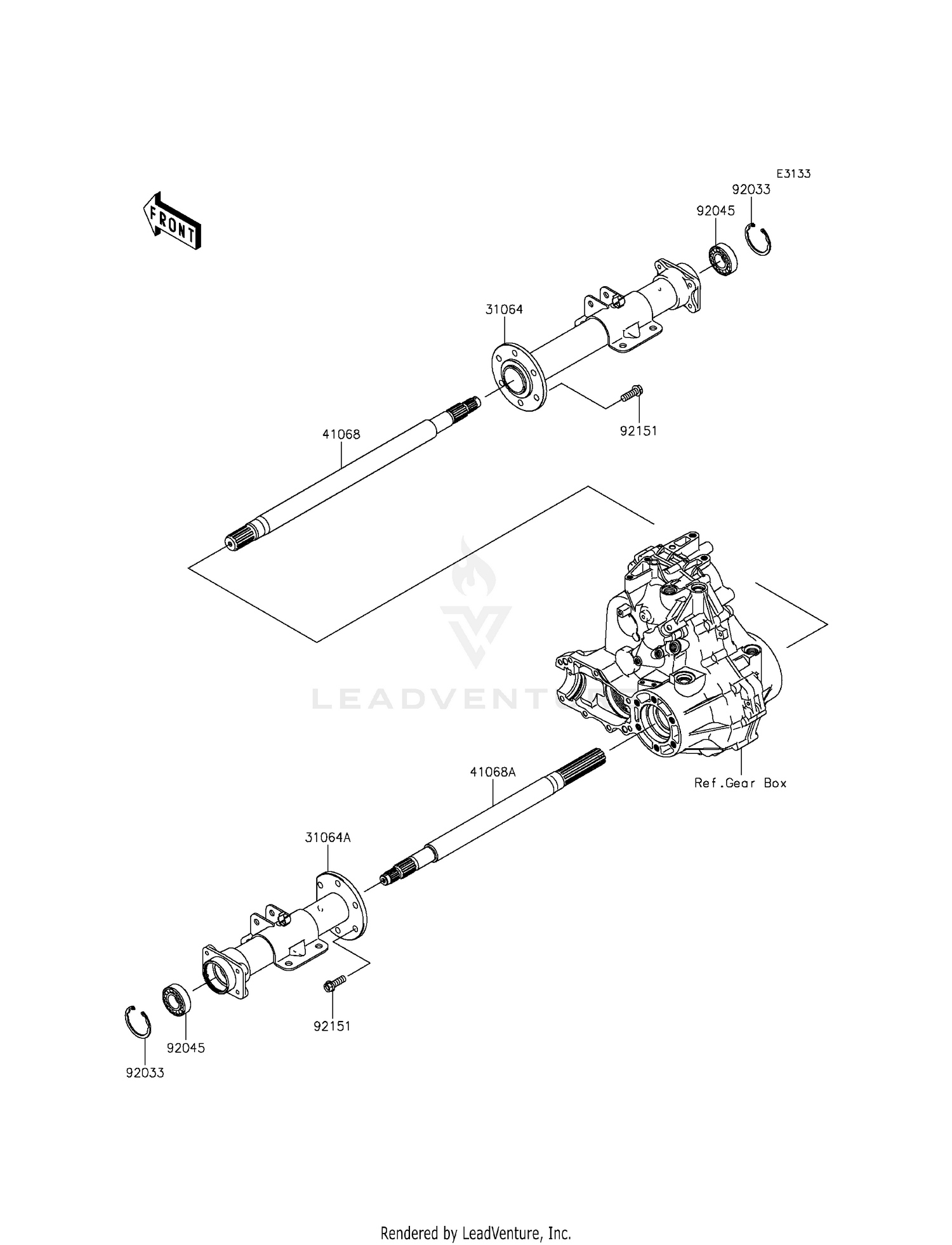 REAR AXLE