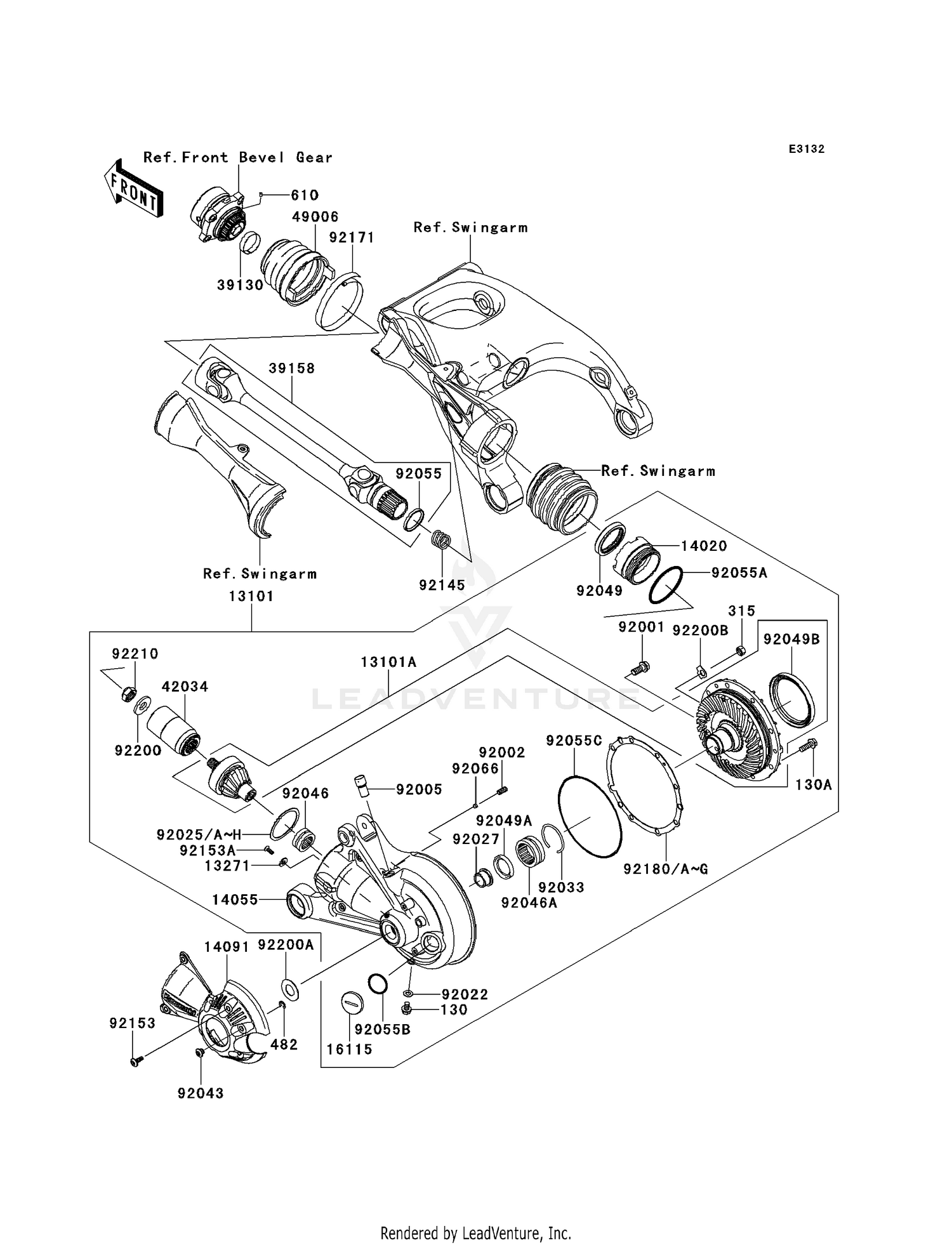 DRIVE SHAFT/FINAL GEAR