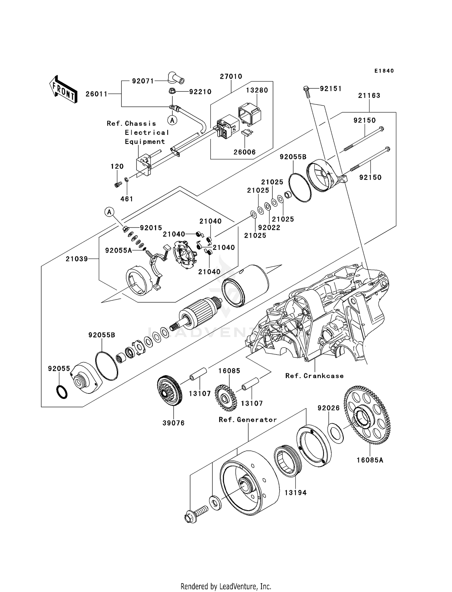 STARTER MOTOR (-ER650AE046804)