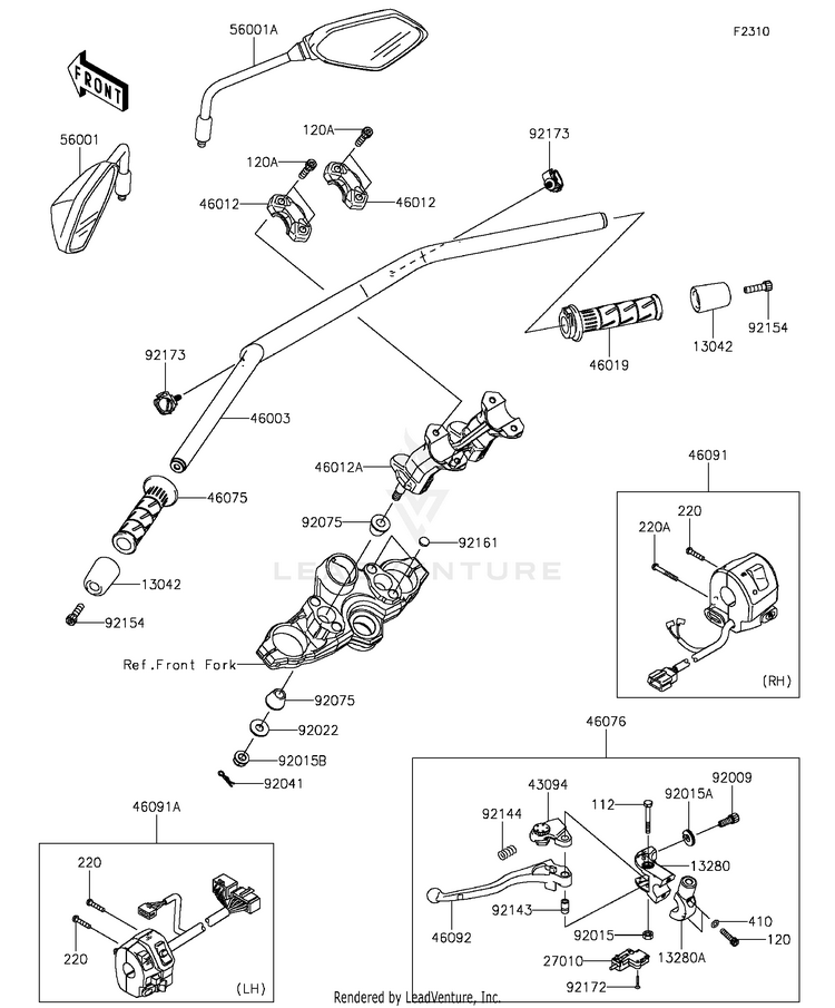 Handlebar Schematic
