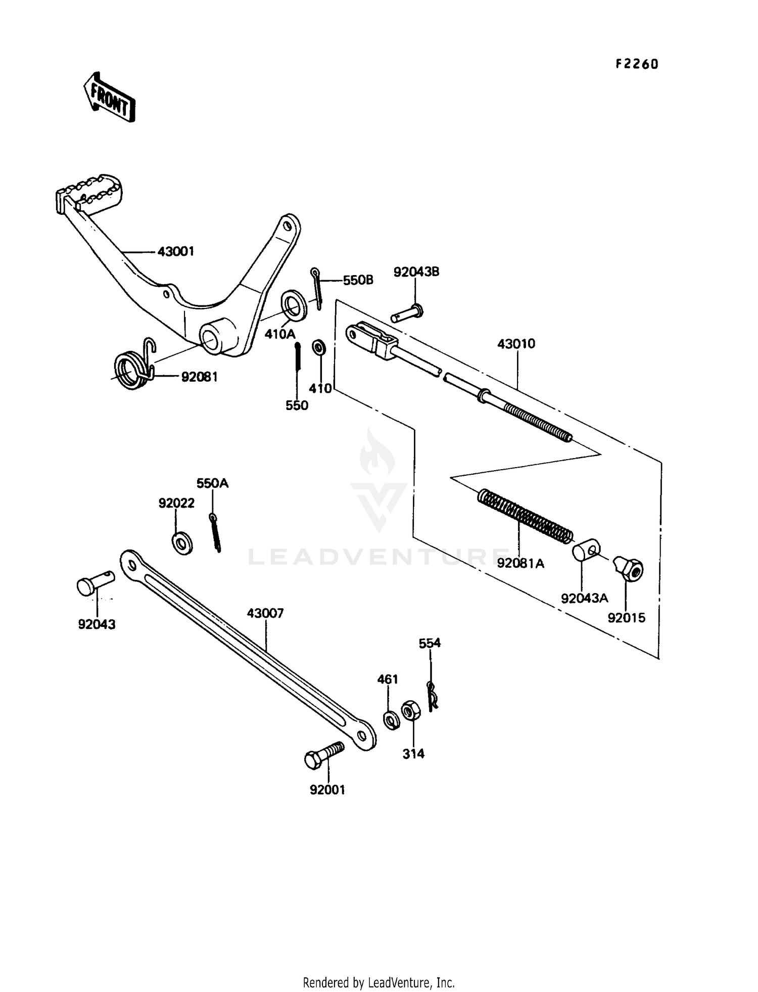 BRAKE PEDAL