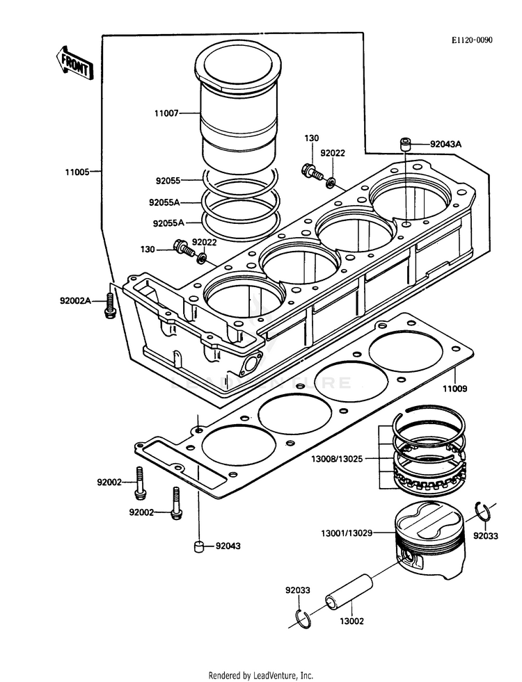 Cylinder/Piston(S) Schematic