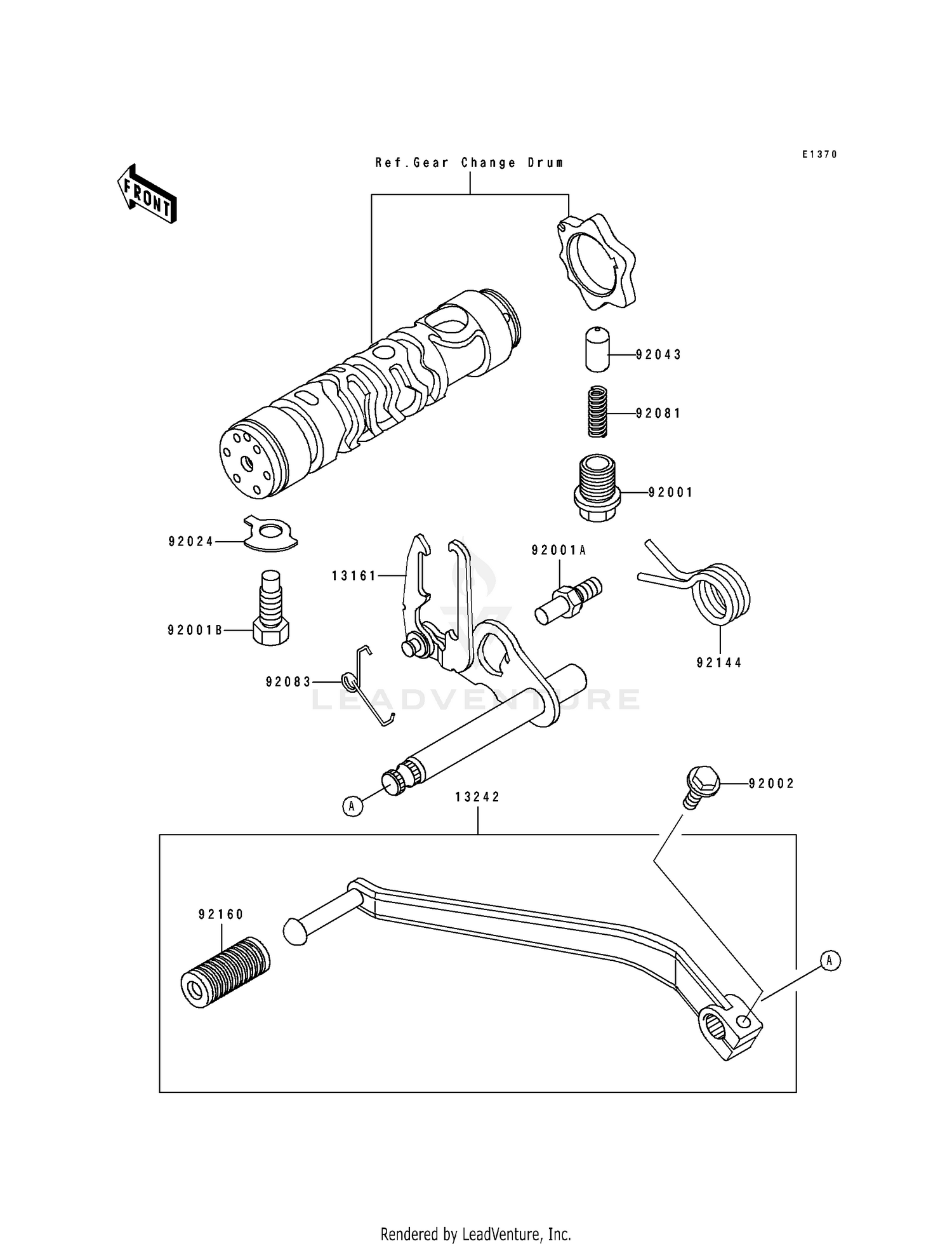 GEAR CHANGE MECHANISM