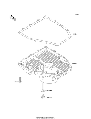 Oil Pan Schematic