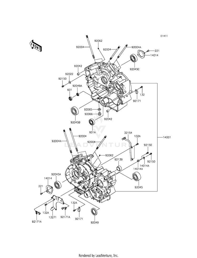 Crankcase Schematic