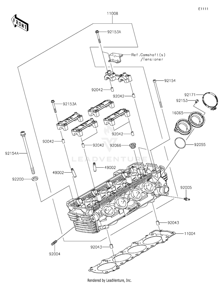 Cylinder Head Schematic