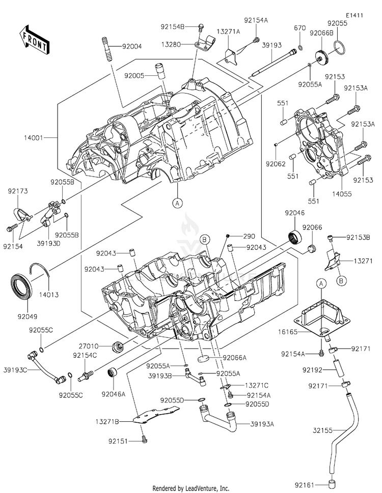 Crankcase Schematic
