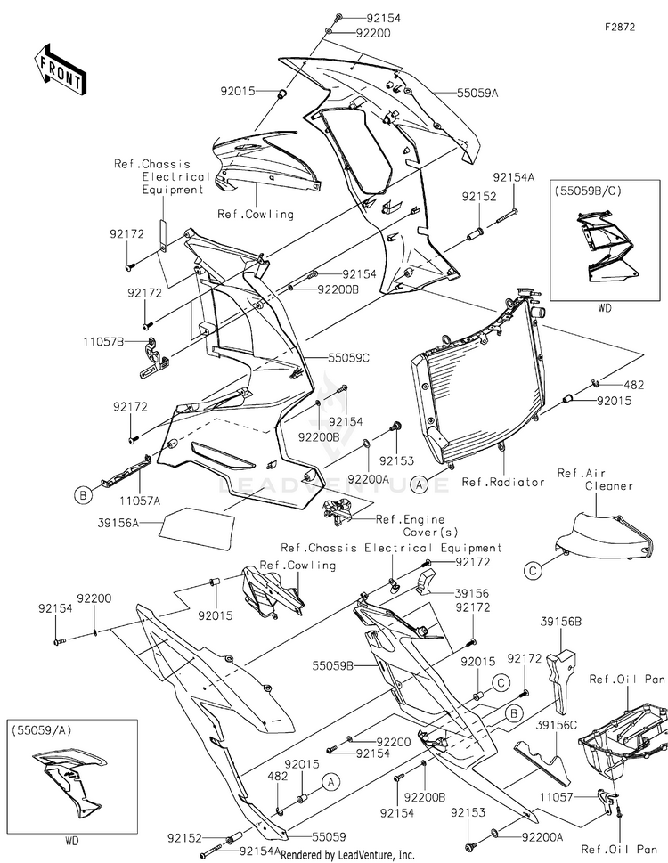 Cowling Lowers Schematic