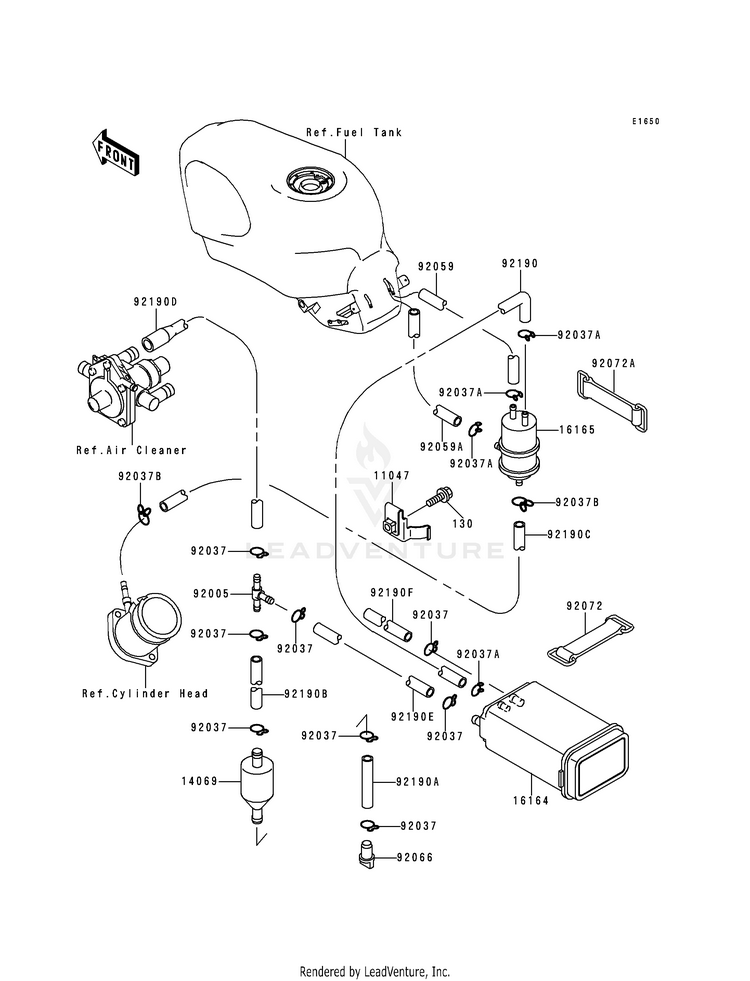 Fuel Evaporative System Schematic