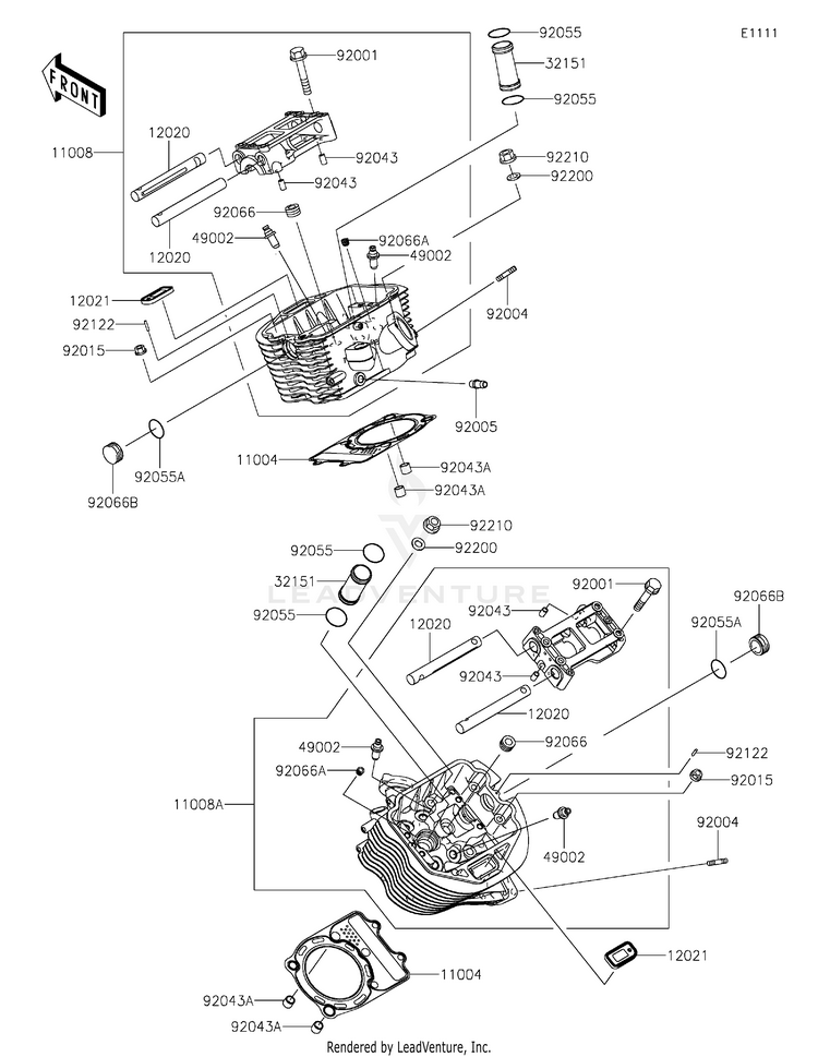 Cylinder Head Schematic