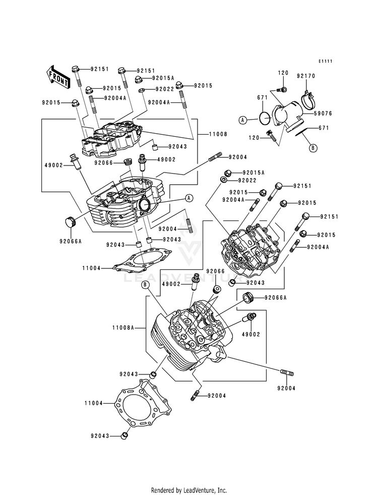 Cylinder Head Schematic