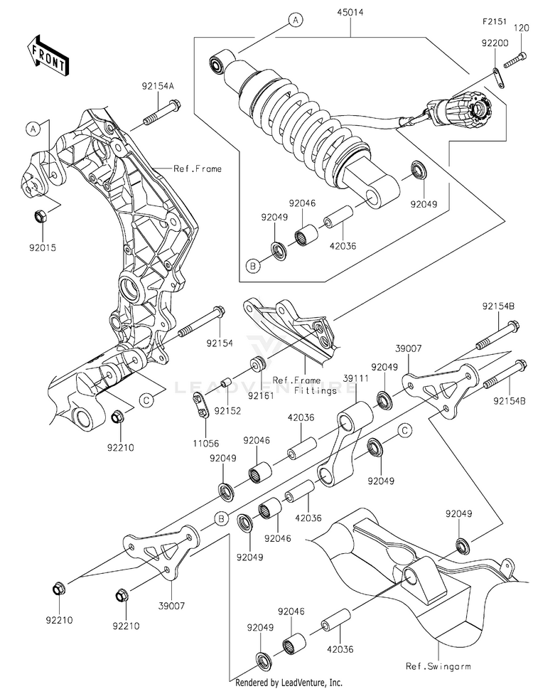 Suspension/Shock Absorber Schematic