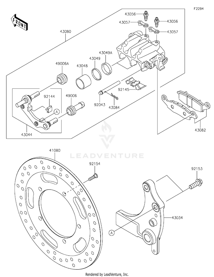 Rear Brake Schematic