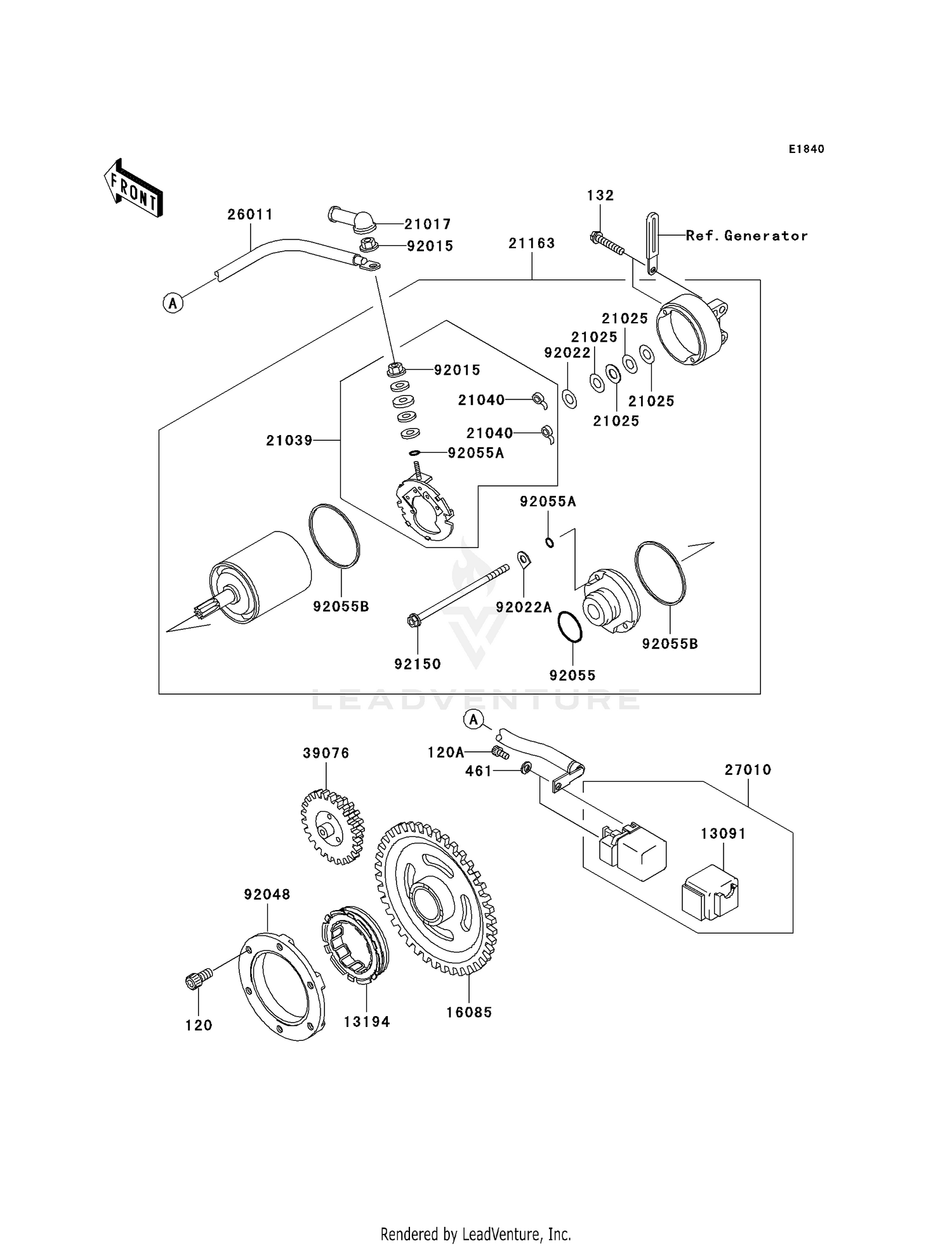 STARTER MOTOR