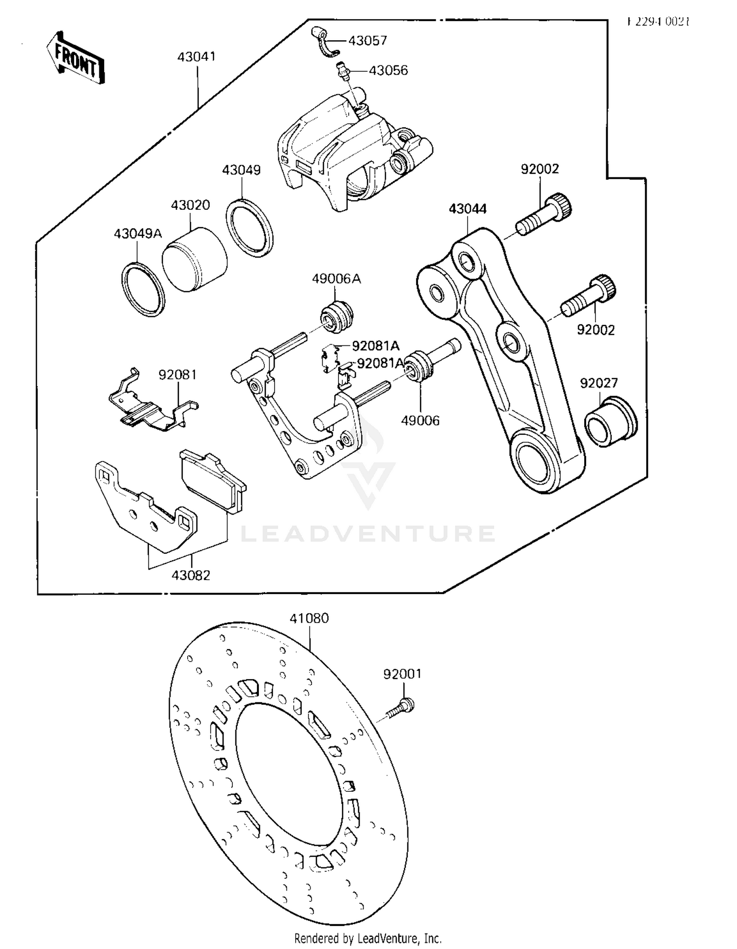 REAR BRAKE