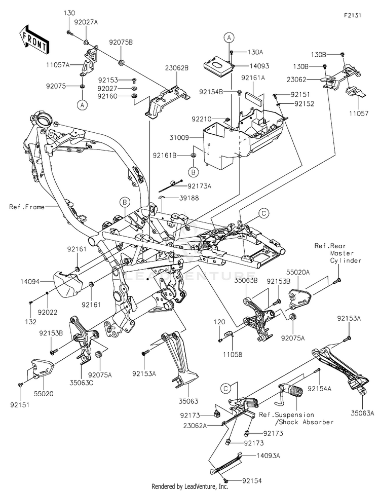 Frame Fittings Schematic