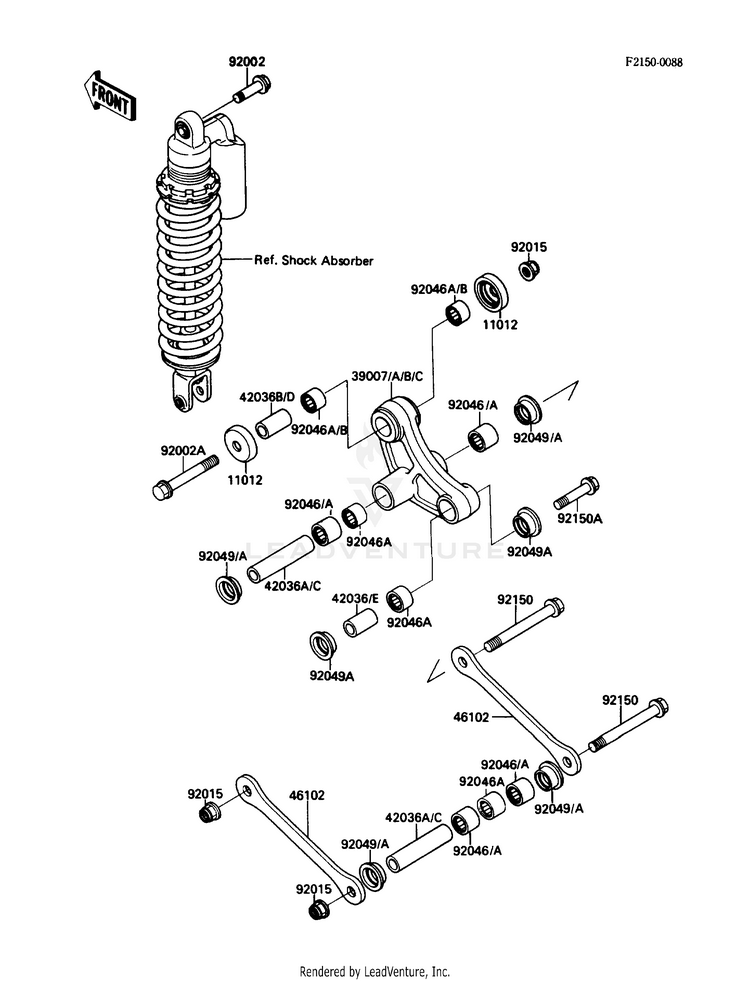 Rear Suspension Schematic