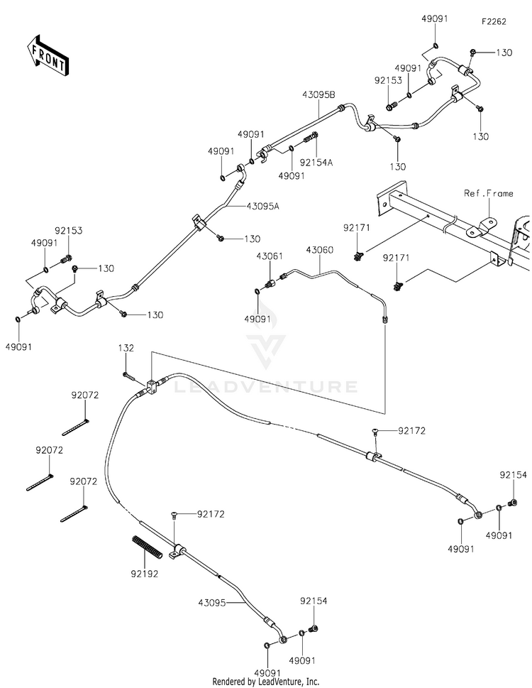 Brake Piping Schematic