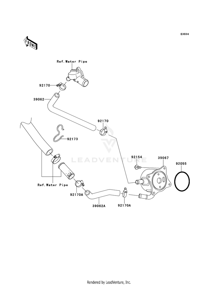 Oil Cooler Schematic