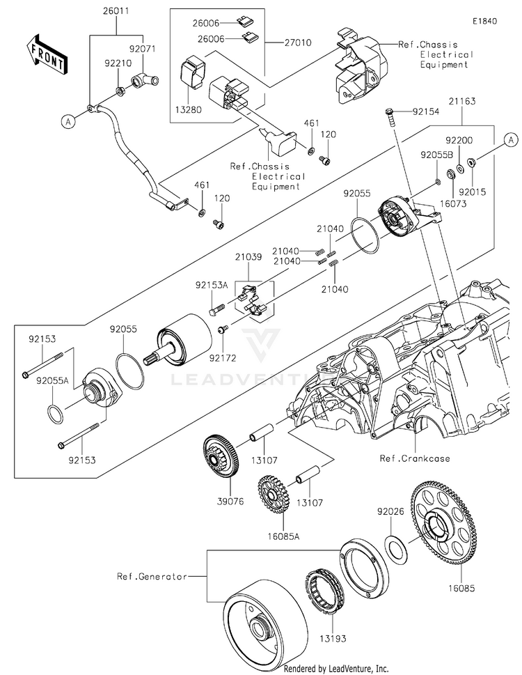 Starter Motor Schematic