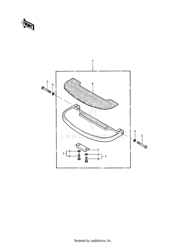 Footrest Schematic
