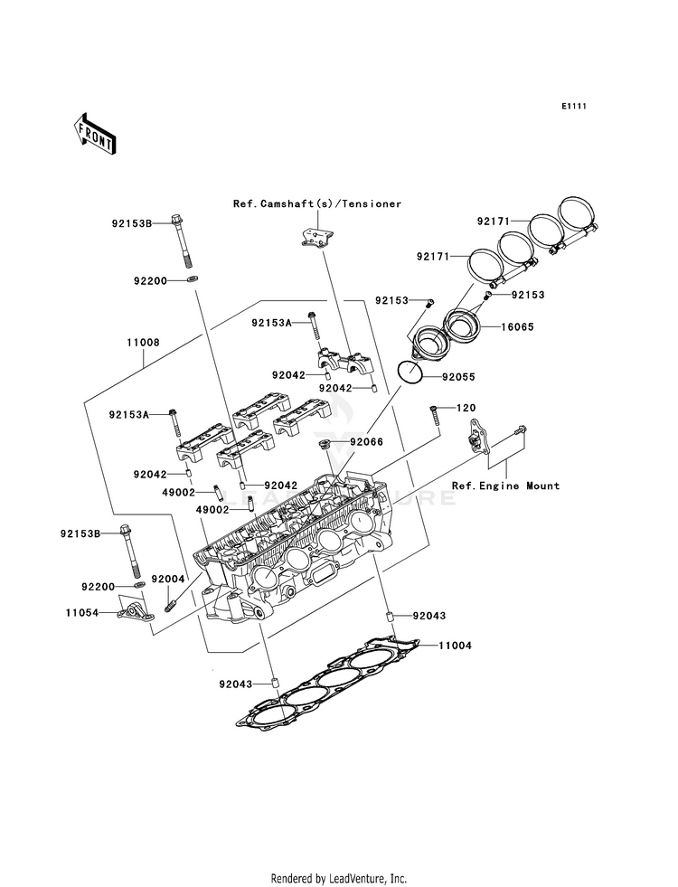 Cylinder Head Schematic