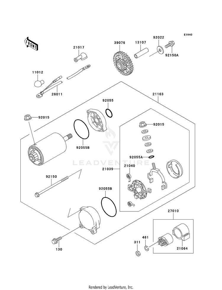 Starter Motor Schematic