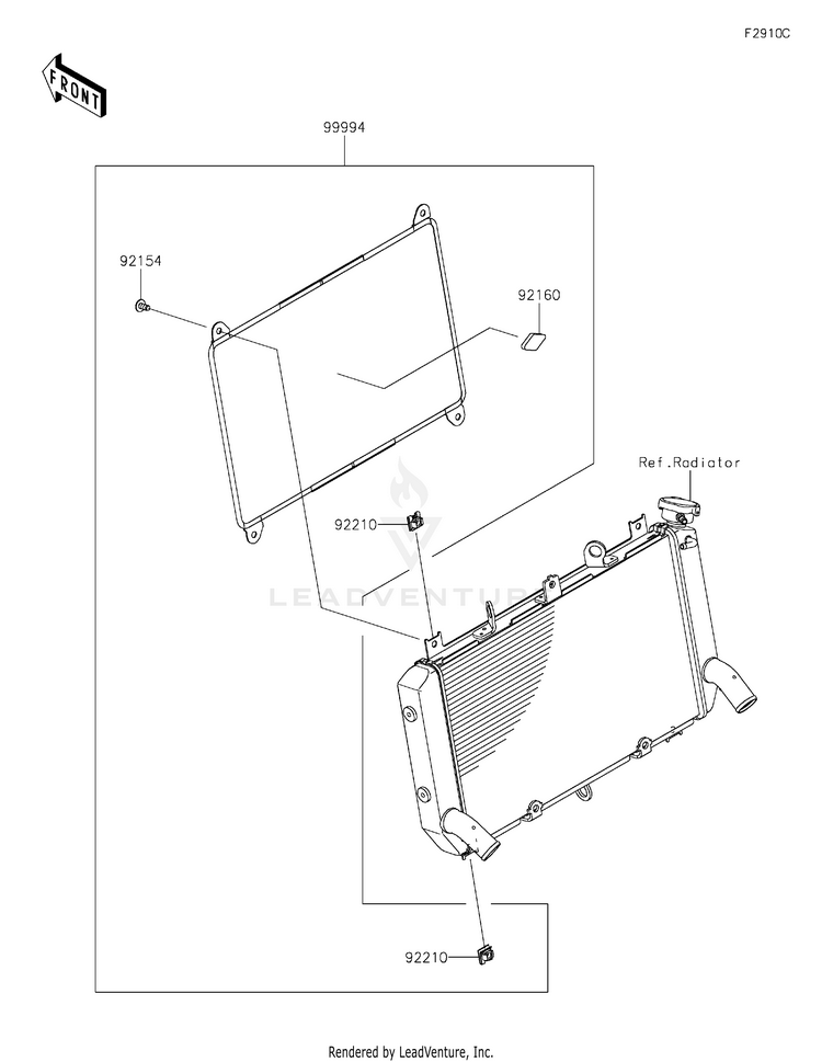 Accessory(Radiator Guard) Schematic