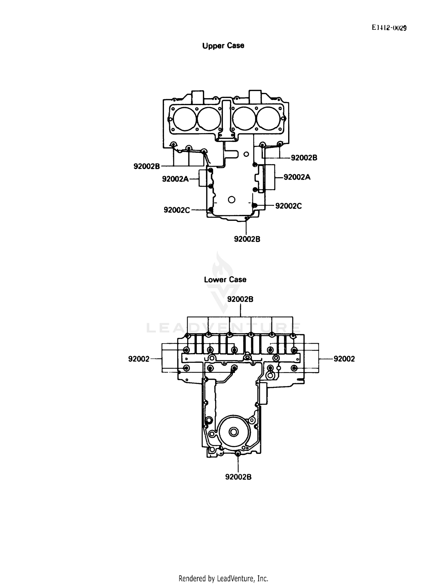 CRANKCASE BOLT PATTERN