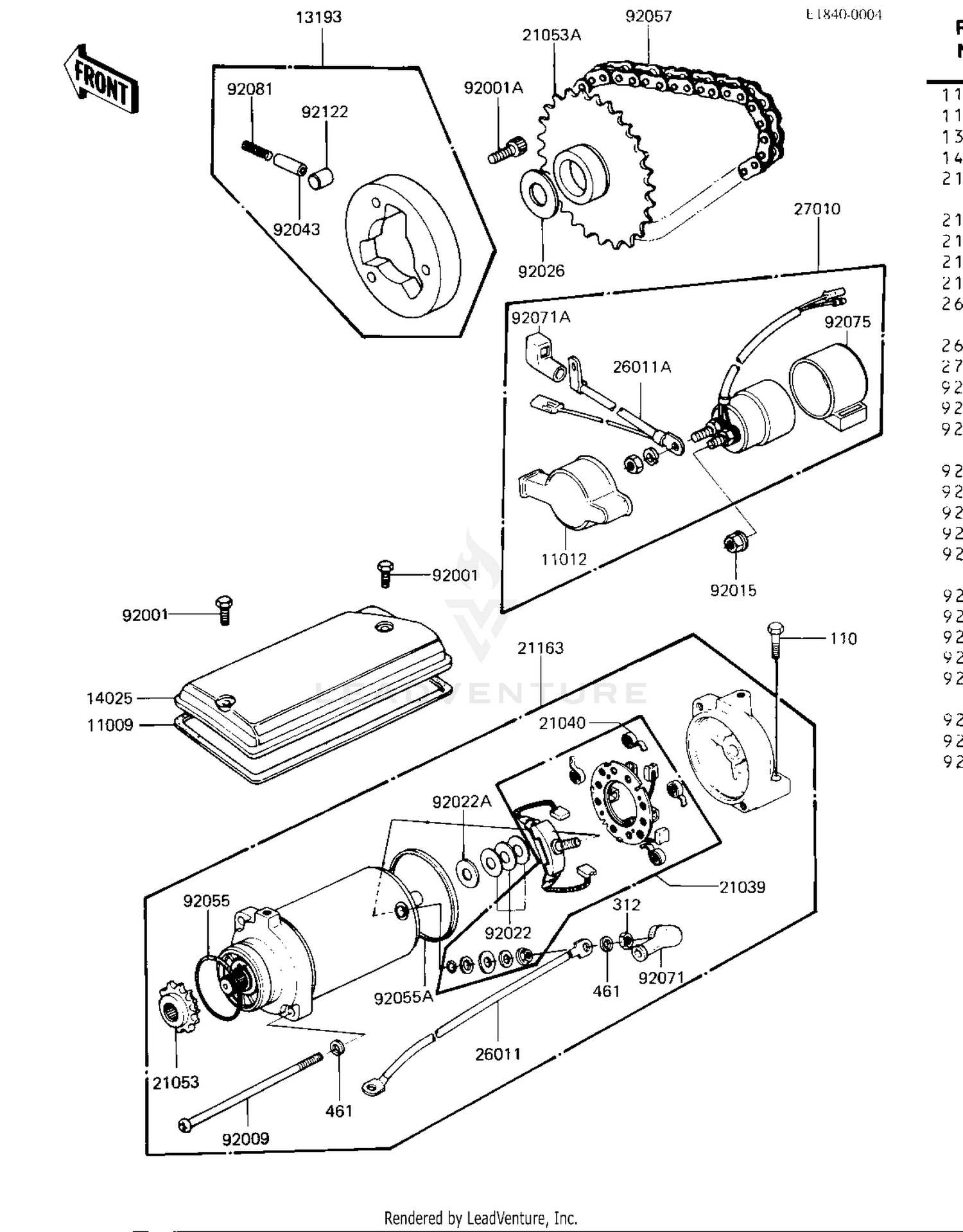 Assembly diagram