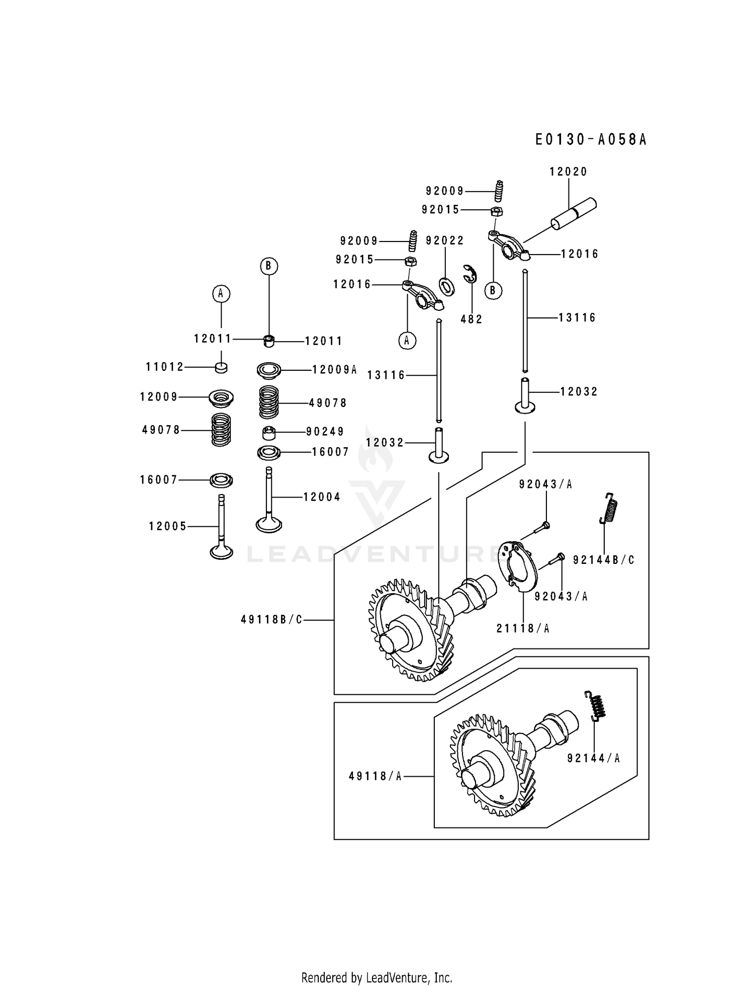 VALVE/CAMSHAFT