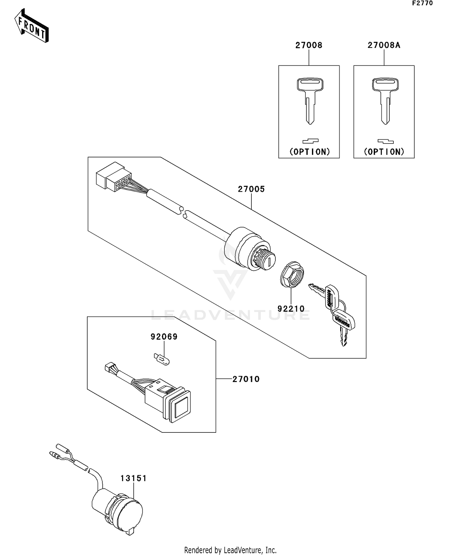 Ignition Switch(S9F&sim;SCF)